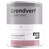 Karwei grondverf universeel wit 750 ml