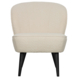 WOOOD Fauteuil Sara boucle creme