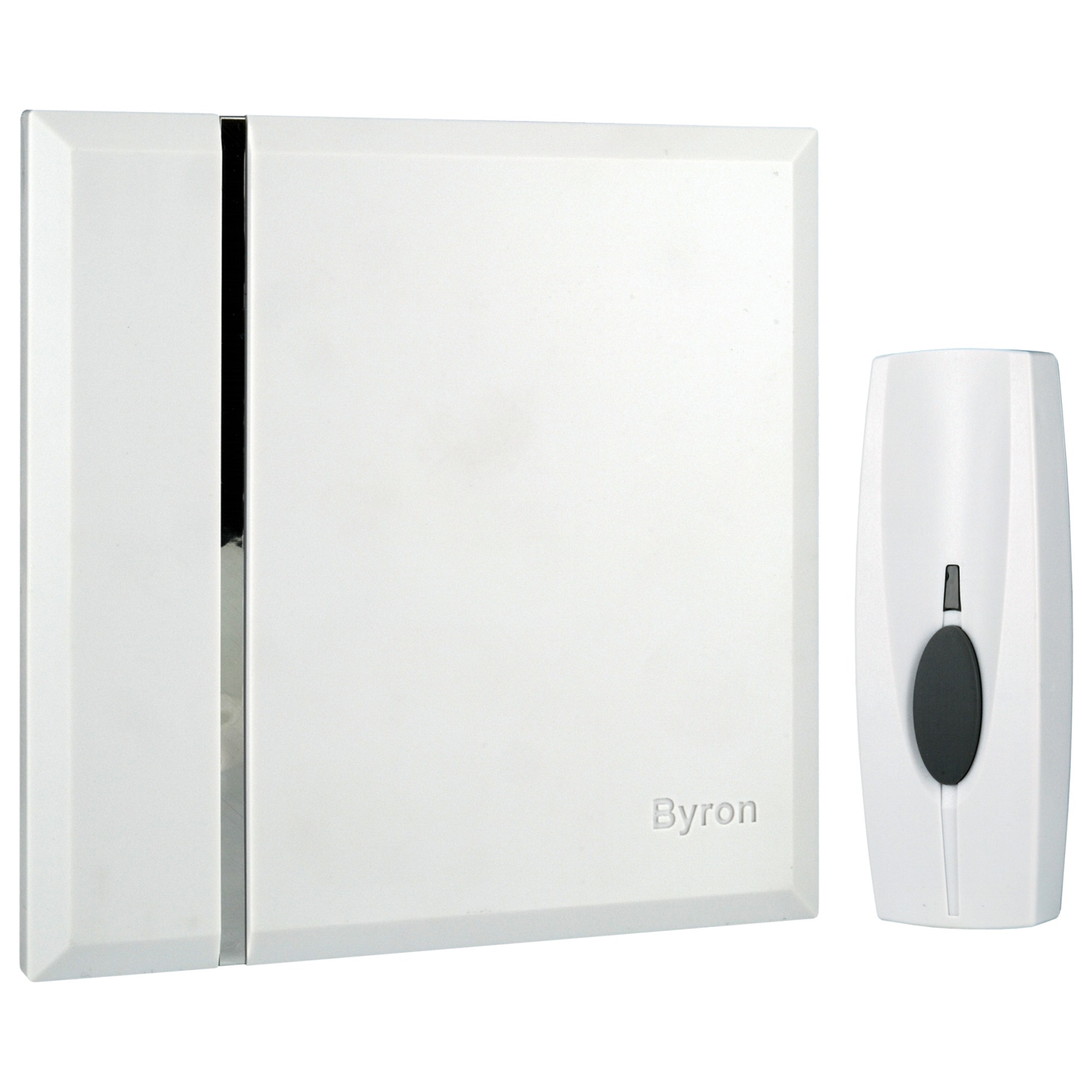 Byron Deurbelset By401W Draadloos Wit byron kopen in de aanbieding