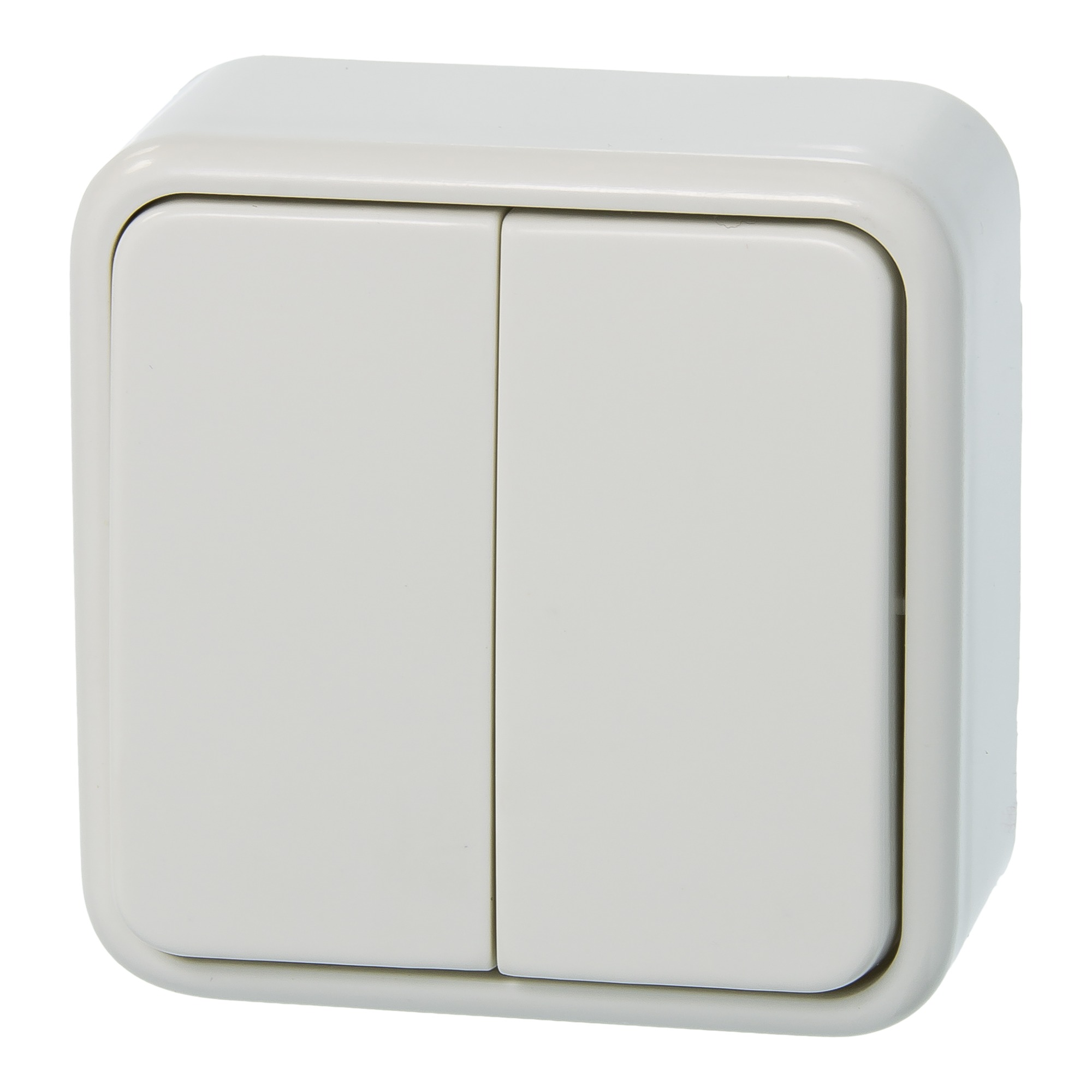 Plieger Basic Opbouw Serieschakelaar Wit plieger kopen in de aanbieding