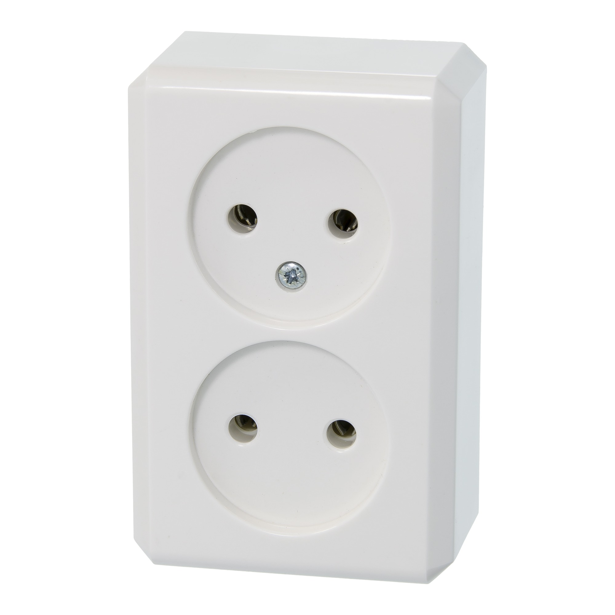 Schneider Electric Merten Opbouw Stopcontact Dubbel Wit merten kopen in de aanbieding