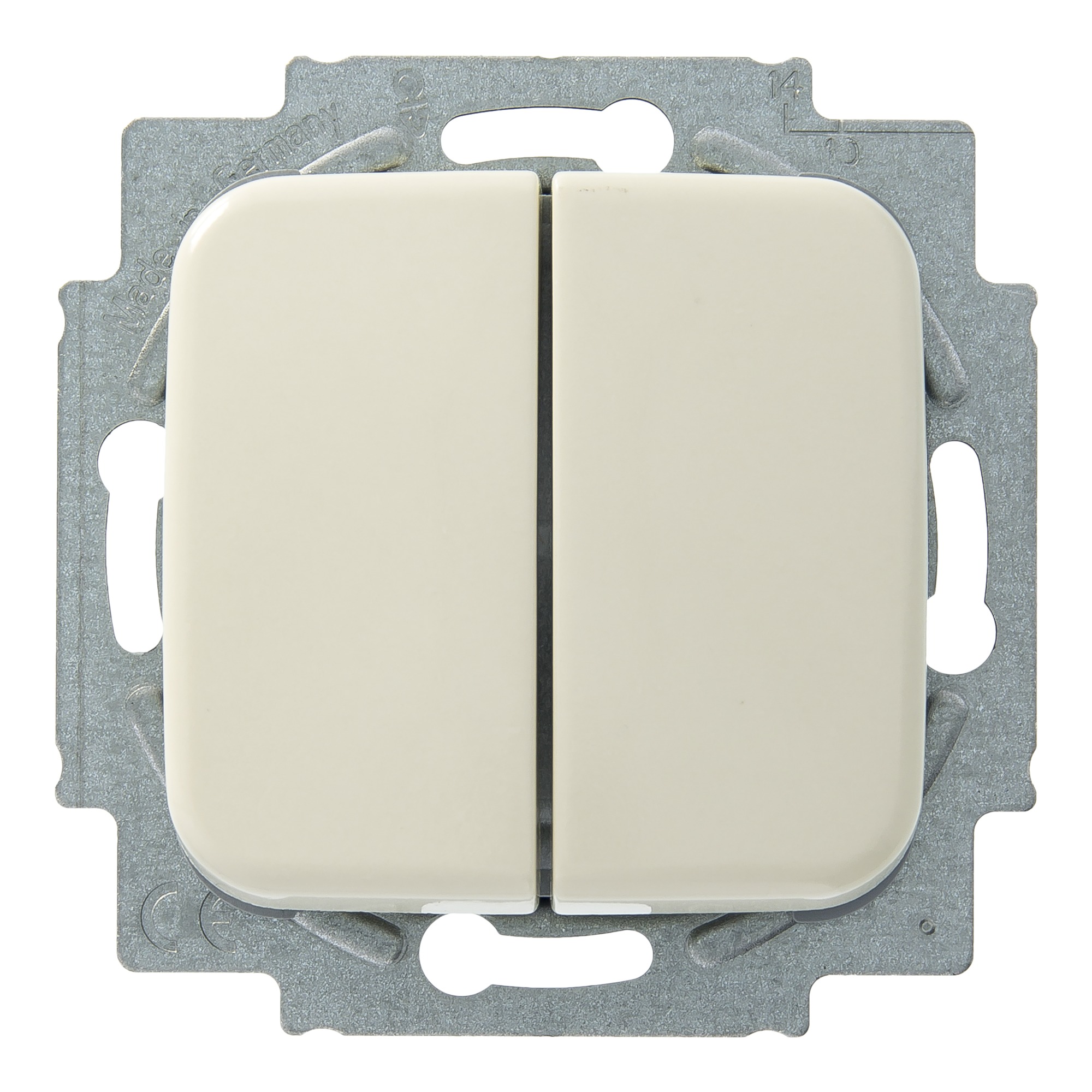 Buschjaeger Busch Jaeger Reflex Si Serieschakelaar Creme buschjaeger kopen in de aanbieding