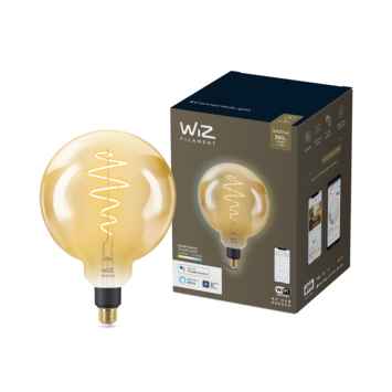 WiZ Connected LED giant globe E27 25W filament gold koel tot warmwit licht dimbaar