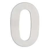 Huiscijfer 0 RVS