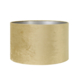 Lampenkap velours goud Ø35x23 cm