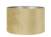 Lampenkap velours goud Ø35x23 cm