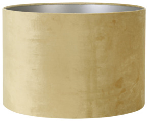 Lampenkap velours goud Ø40x25 cm