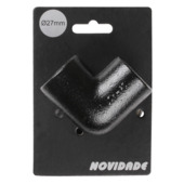 Novidade steigerbuis koppelstuk kniestuk zwart ø 27 mm