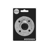 Novidade steigerbuis koppelstuk voetplaat verzinkt ø 27 mm