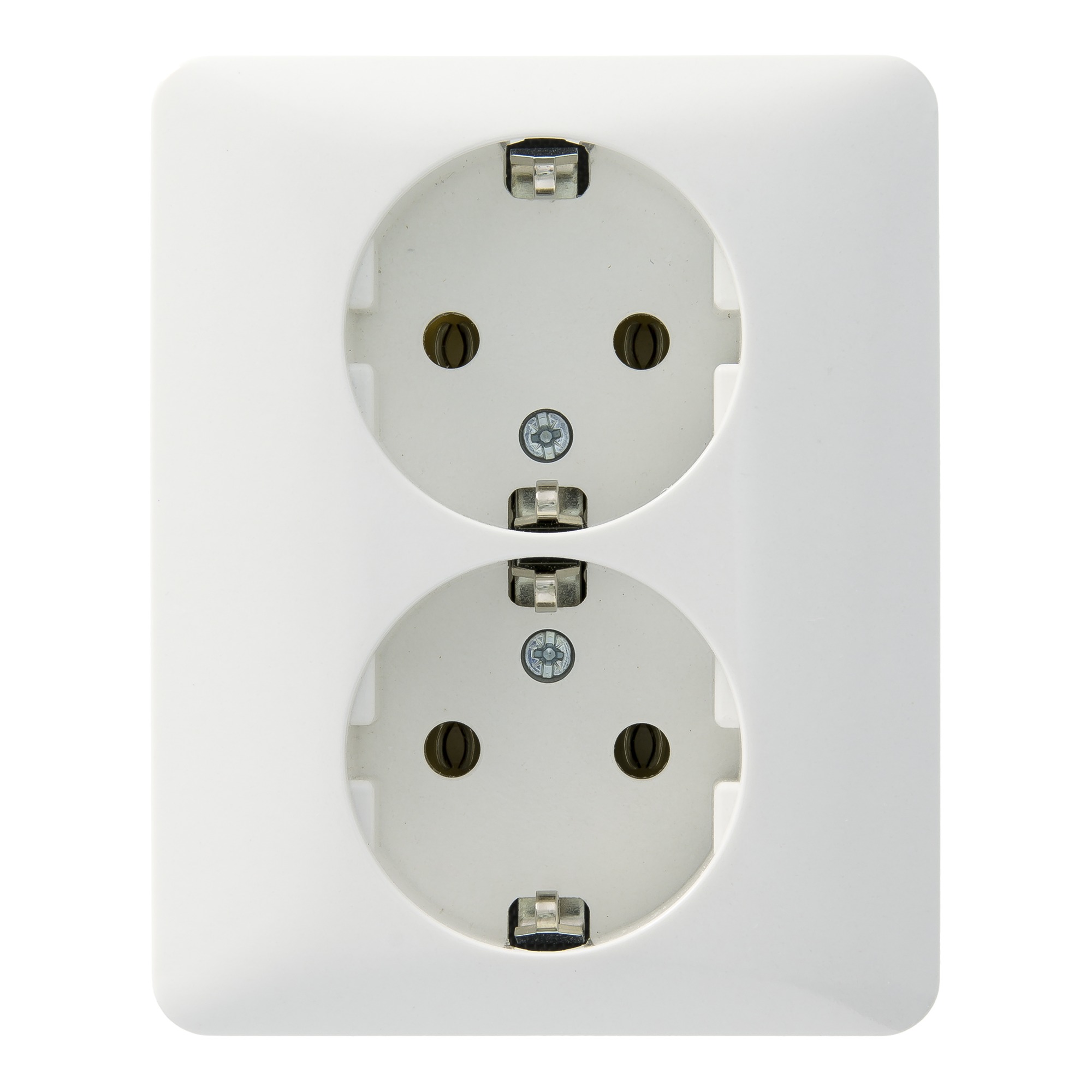 Peha Standard Stopcontact Dubbel Geaard Wit peha kopen in de aanbieding