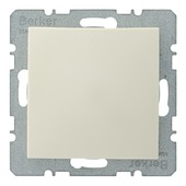 Berker S.1 afdekplaat crème