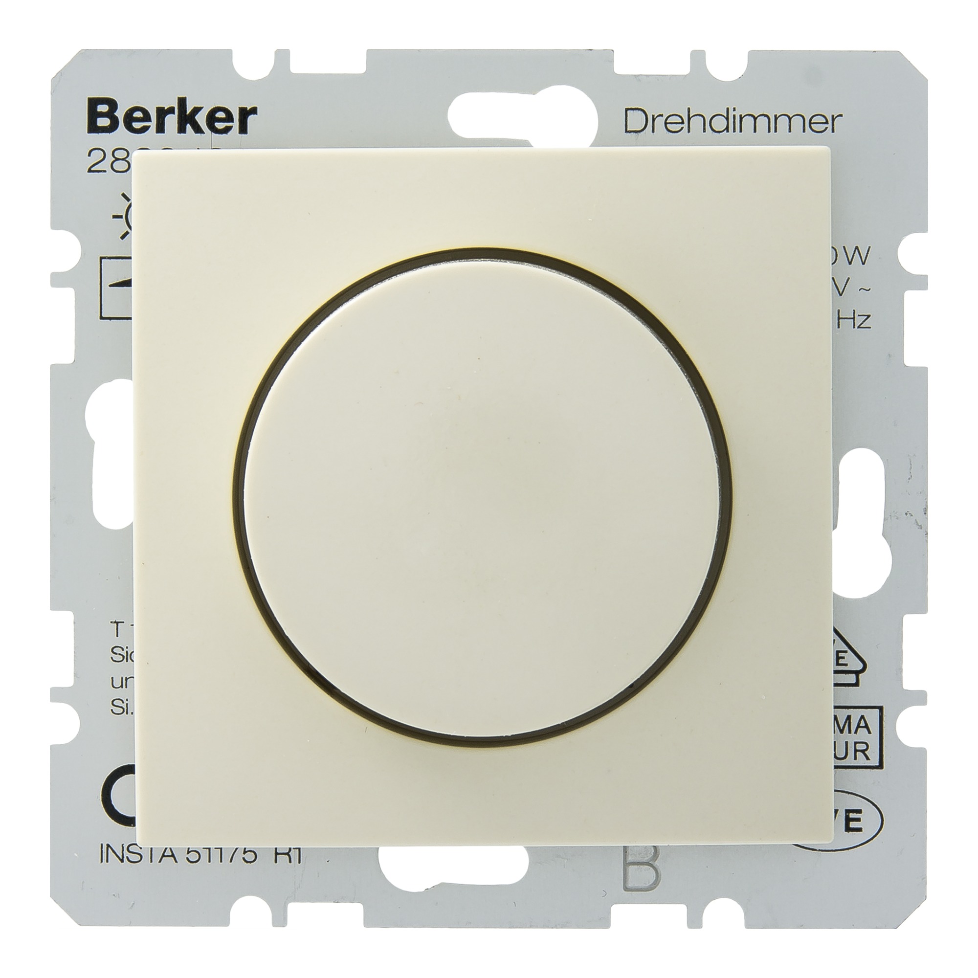 Berker S1 Dimmer Met Drukknop Creme berker kopen in de aanbieding