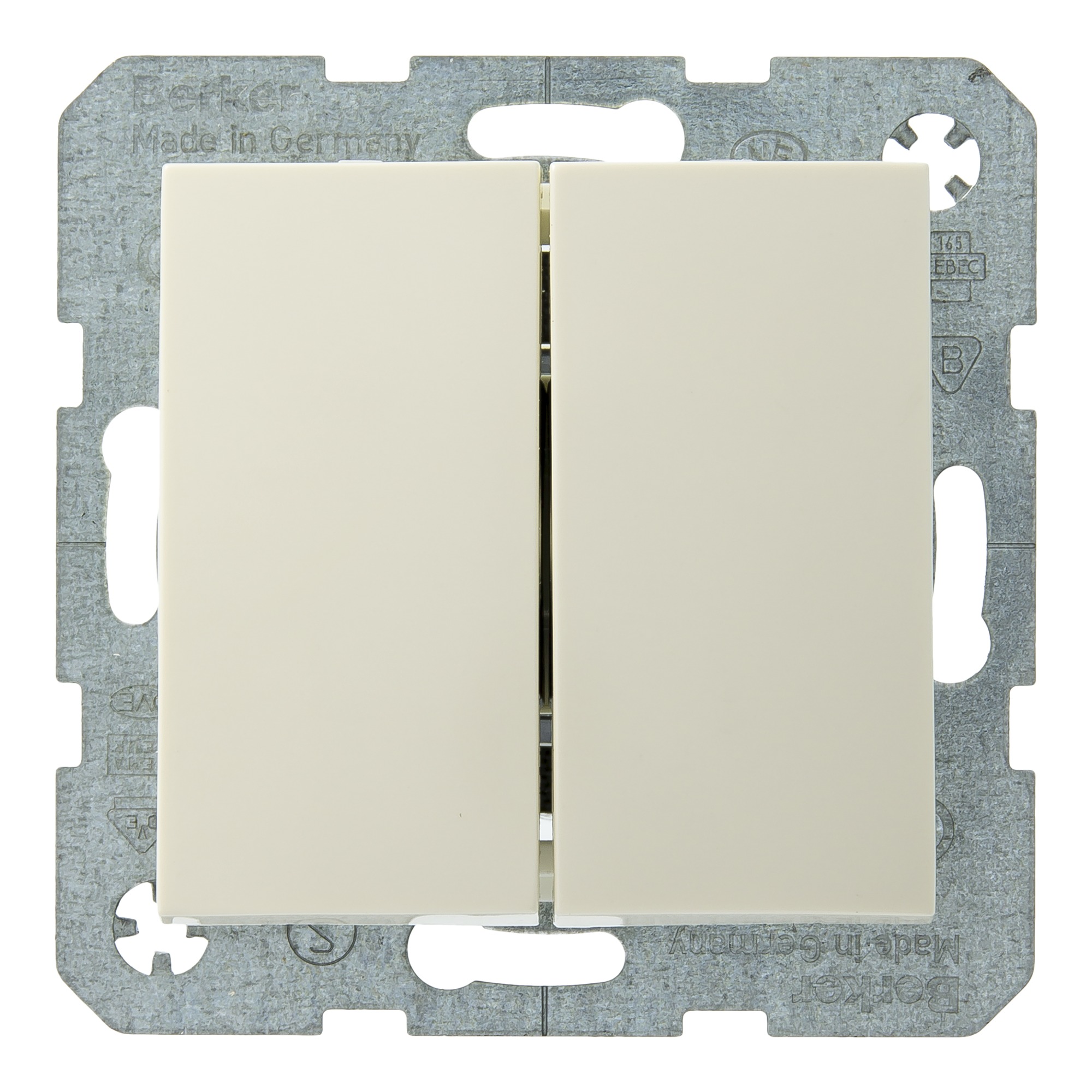 Berker S1 Serieschakelaar Creme berker kopen in de aanbieding