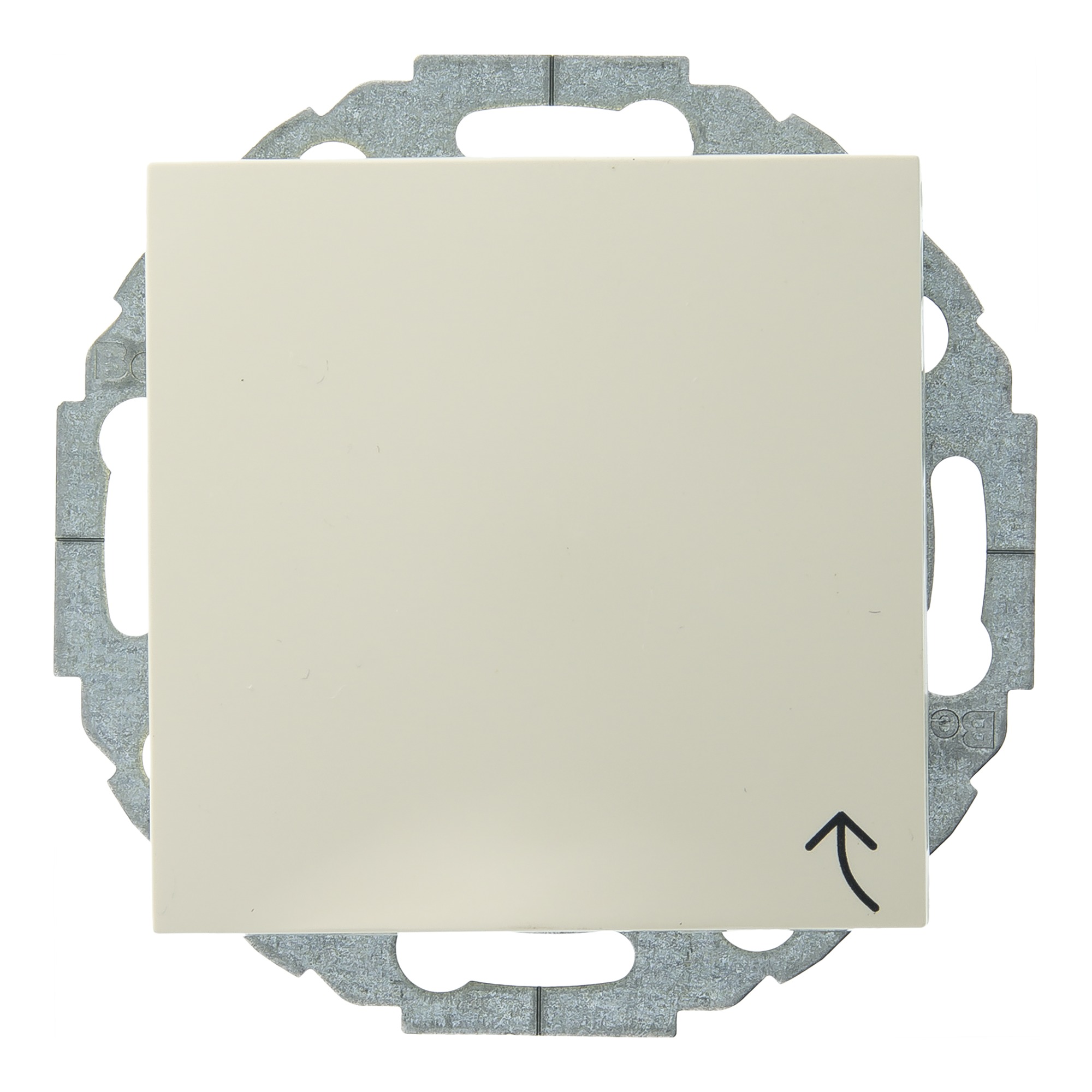 Berker S1 Stopcontact Geaard En Afdekplaat Creme berker kopen in de aanbieding