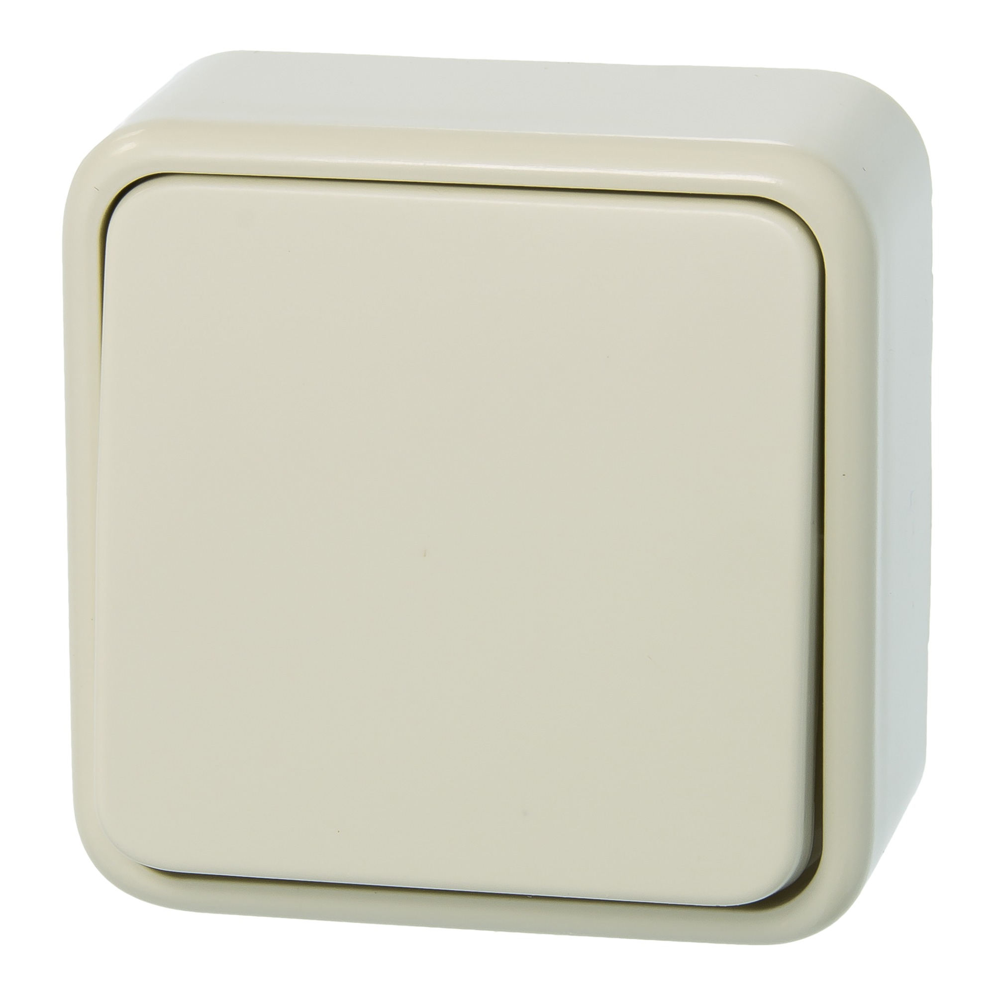 Plieger Basic Opbouw Wisselschakelaar Creme plieger kopen in de aanbieding