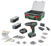 Karwei Bosch accuboormachine UniversalDrill 18 + SystemBox aanbieding