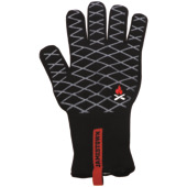 Jamestown BBQ handschoen silicone kunststof zwart L