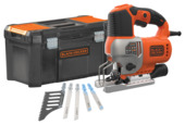 BLACK+DECKER decoupeerzaag BES610KAS-QS incl 5 zaagbladen