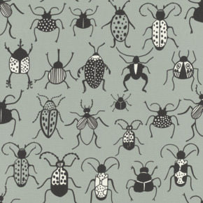 Claas vliesbehang insecten grijs (dessin 552973)