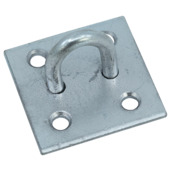 Slotoog op Plaat Verzinkt 40x40 mm