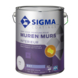 Sigma muurverf reinigbaar 5 liter