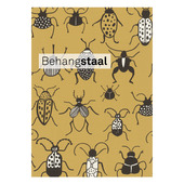 Behangstaal Claas vliesbehang insecten oker (dessin 552966)