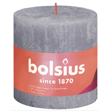 Rustiek Stompkaars 100/100 Lavender