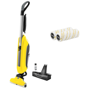 niet glas bizon Kärcher FC5 Floor Cleaner incl set extra microvezel rollen kopen?  ruitenreinigers-en-accessoires | Karwei