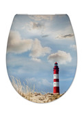 Cedo Leuchtturm WC-bril duroplast wit