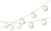 Lichtsnoer lampion solar