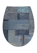 Cedo Jeans WC-bril duroplast wit
