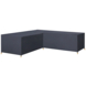 Loungesethoes L-vorm 250x250x95cm