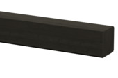 Karwei Tuinpaal vierkant grenen zwart ca. 88 x 88 cm lengte ca. 270 cm aanbieding