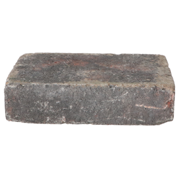 Trommelsteen Rood/Zwart 28x21x7 cm