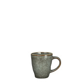 Tabo senseo beker met oor groen - h8,5xd7,5cm