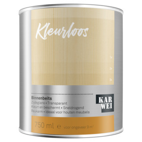 KARWEI binnenbeits kleurloos 750 ml