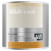 KARWEI binnenbeits transparant white wash 250 ml