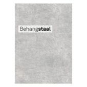 Behangstaal vliesbehang Beton cire middengrijs (dessin 106989)