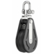 Enkelschijf Blok12Mm Swivel Glijl.
