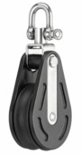 Enkelschijf Blok12Mm Swivel Glijl.