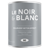 Le Noir & Blanc muurverf betoneffect 1 liter