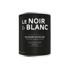 Le Noir & Blanc muurverf extra mat 1 liter