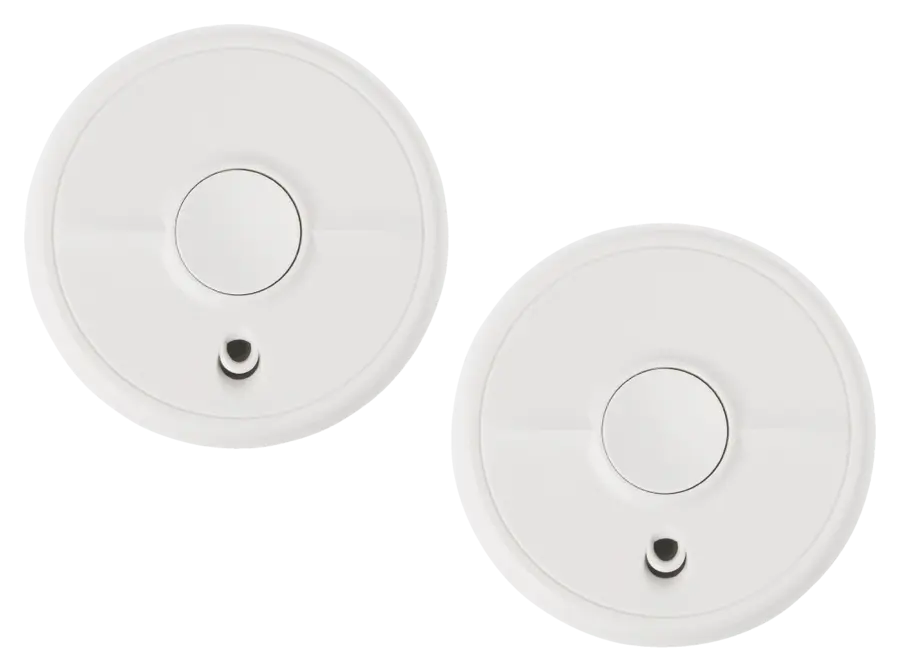 AngelEye Optische Rookmelder Inclusief 5 jaar Batterij 2-pack