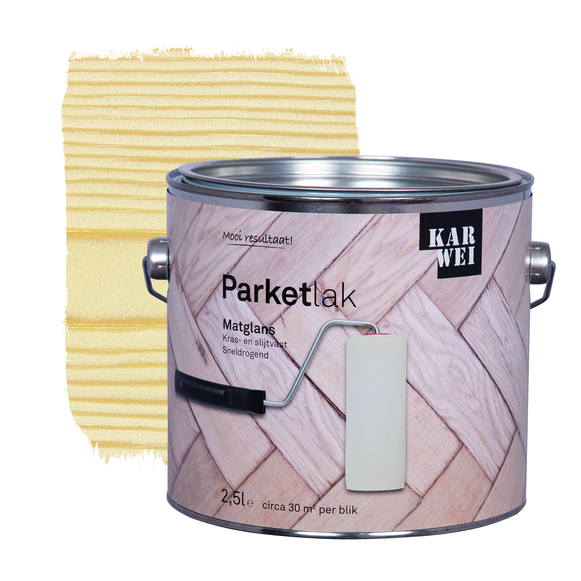 Karwei Parketlak Mat Kleurloos 25 karwei kopen in de aanbieding