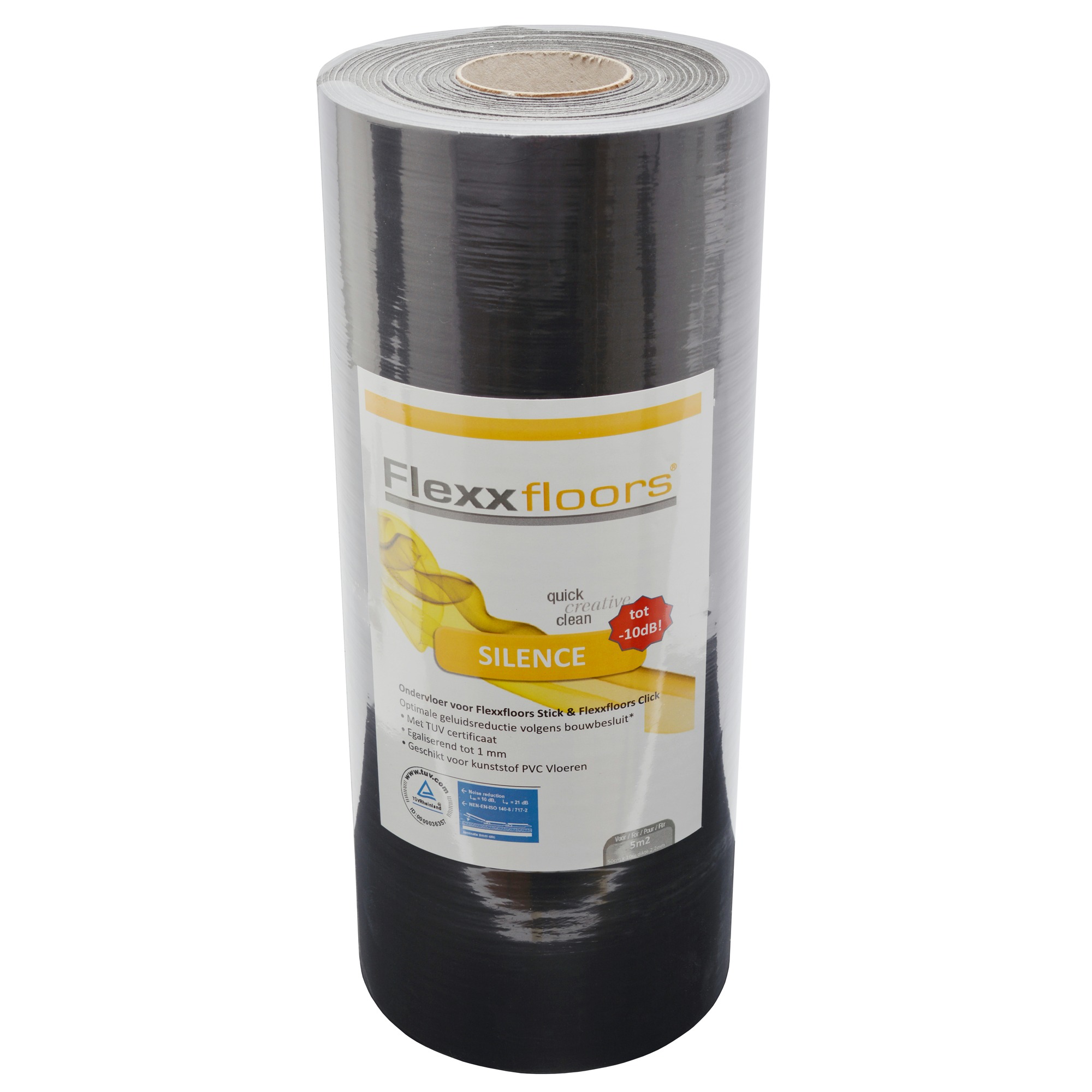 Flexxfloors Silence Ondervloer 22 Mm 5 M2 flexxfloors kopen in de aanbieding