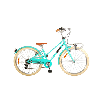 Kinderfiets Melody Turquoise 24 inch 6-speed