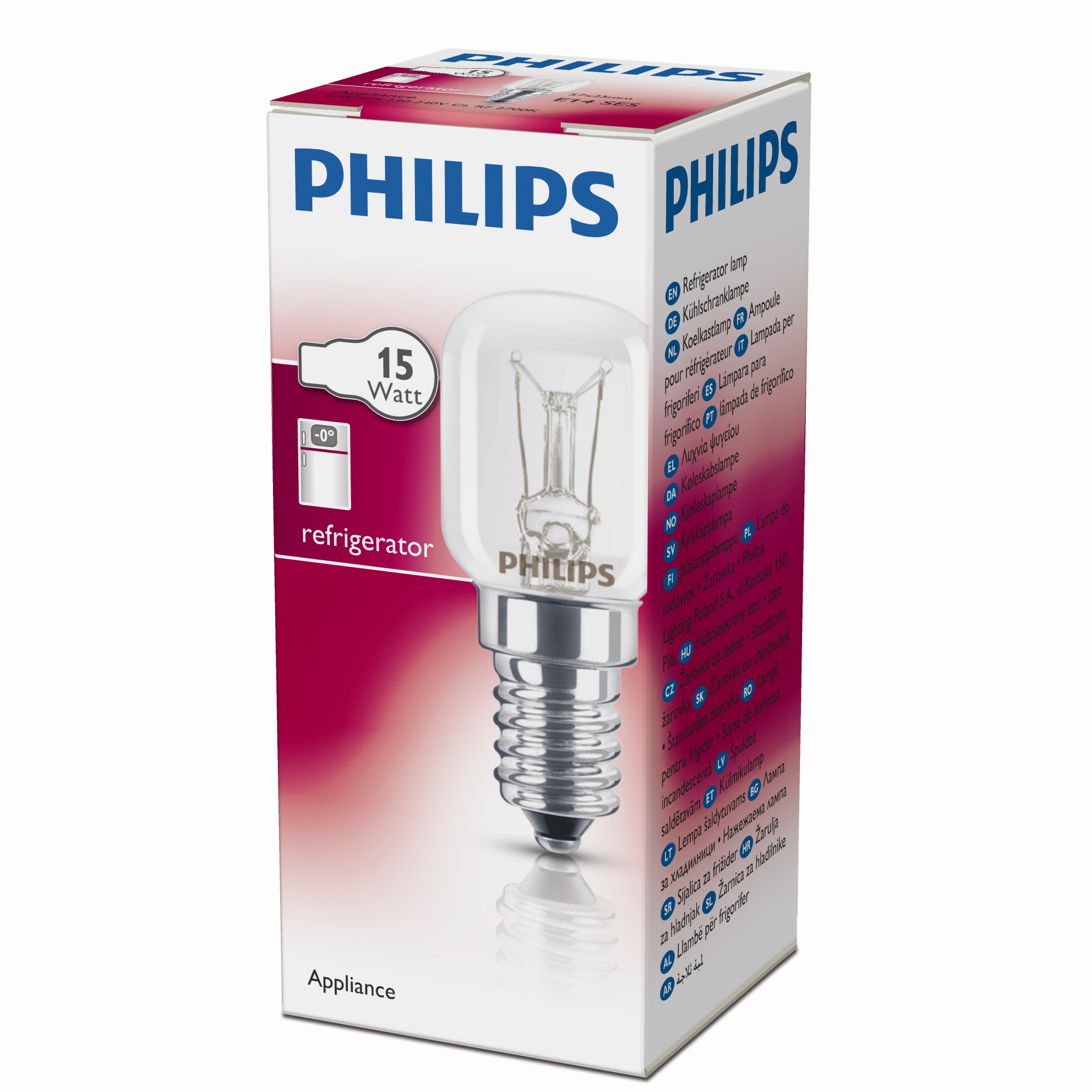 Philips Koelkastlamp Helder E14 15W philips kopen in de aanbieding
