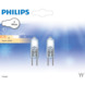 Philips halogeencapsulelamp G4 5W 2 stuks