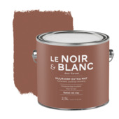 Le Noir & Blanc muurverf extra mat baked red clay 2,5 liter
