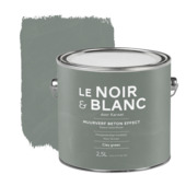 Le Noir & Blanc muurverf betoneffect clay green 2,5 liter